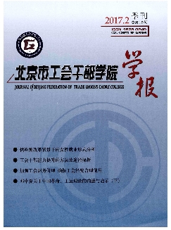 北京市工会干部学院学报